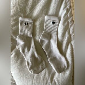 SET active white socks